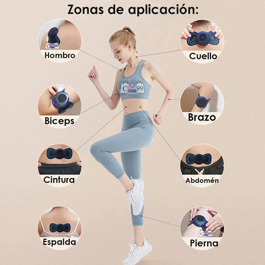 Combo: 2 Correctores de Postura CoreFix +2 Masajeadores Cervical de Regalo: "Siente la diferencia: postura firme, cuerpo sin tensión."